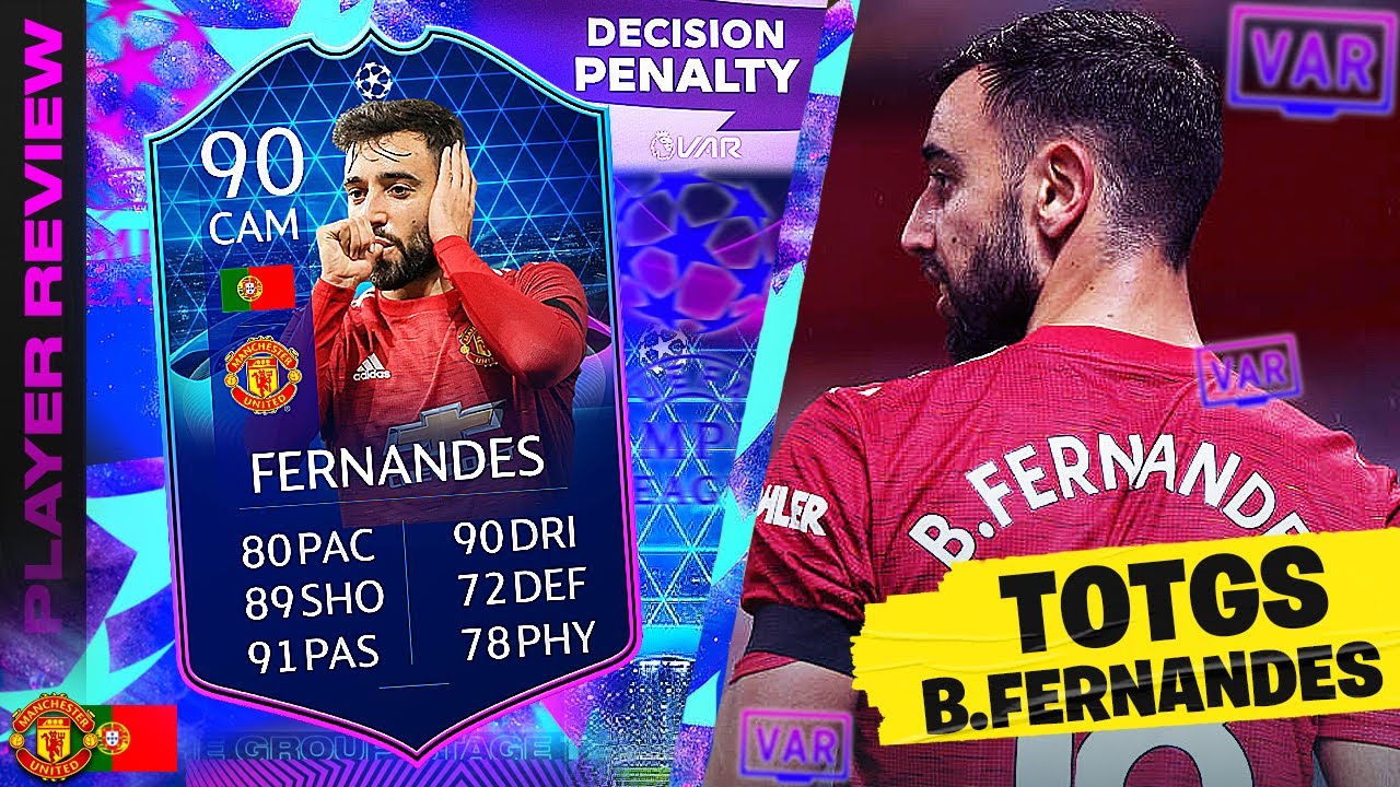 PENALTY MERCHANT?! 90 TEAM OF THE GROUP STAGE BRUNO FERNANDES REVIEW! FIFA 21 Ultimate Team