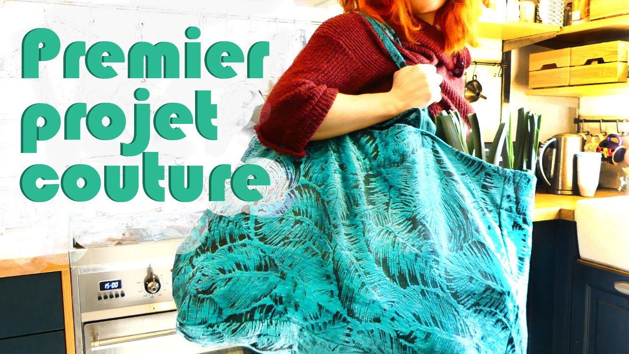 Premier projet couture // tuto sac cabas ultra détaillé pour les débutants