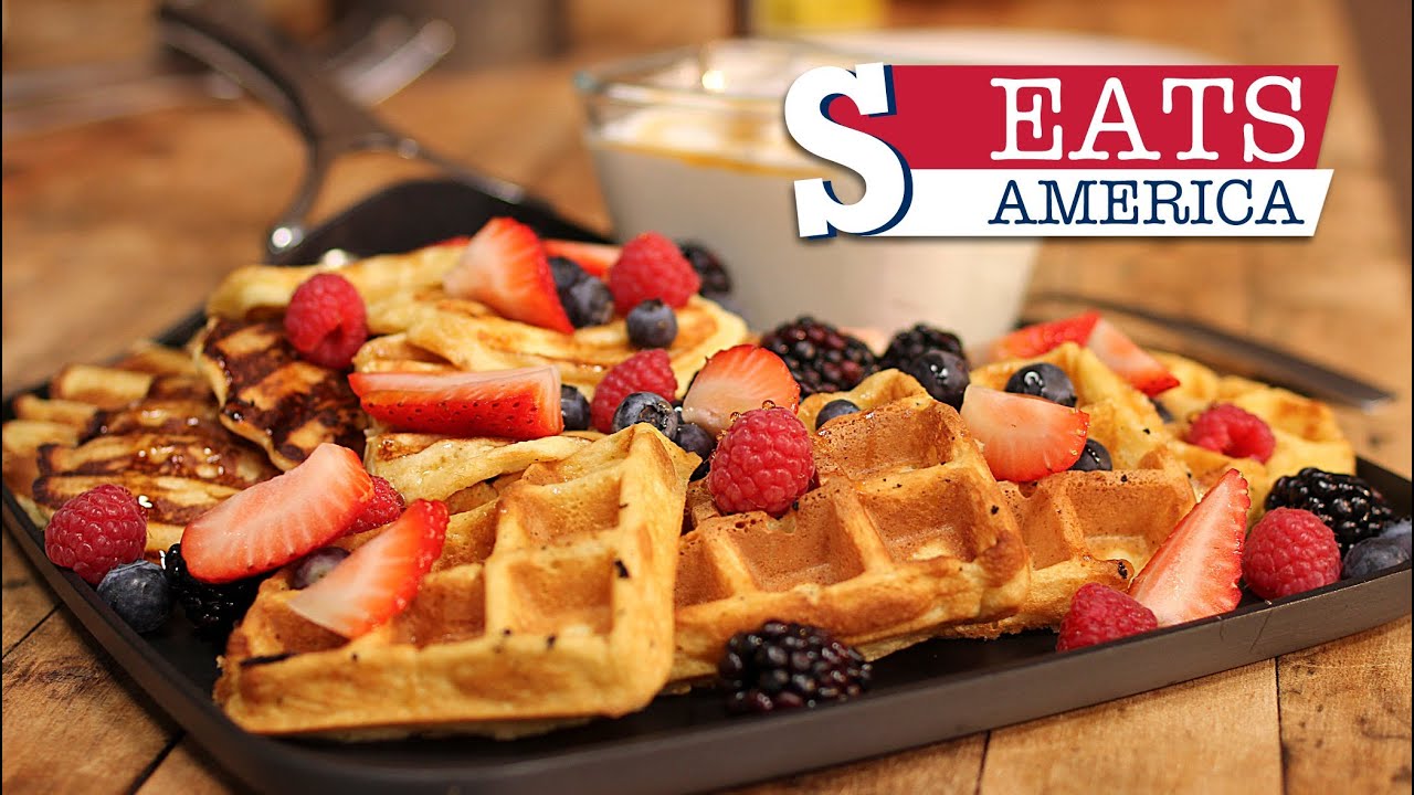 Belgium Waffles Recipe - SORTED EATS