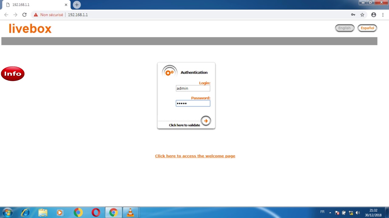 ضبط إعدادات الراوتر    Configuration routeur Orange astoria LIVEBOX