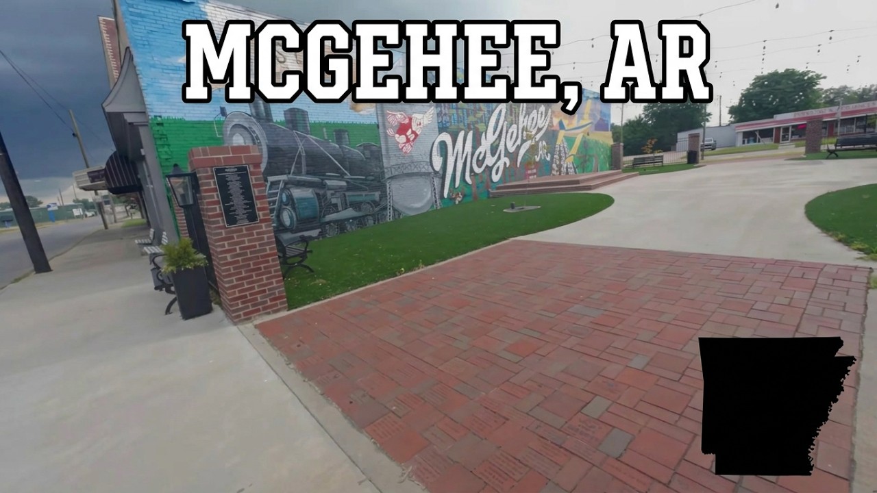 McGehee, Arkansas I Lower Delta I Railroad Town I 4K