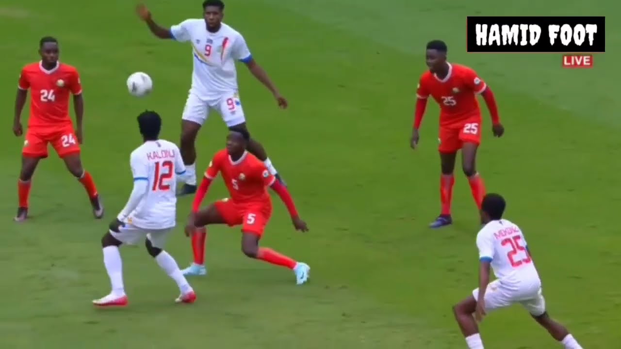 RD Congo RDC vs Kenya 0-1 Résumé et Buts du Match Aujourd'hui
