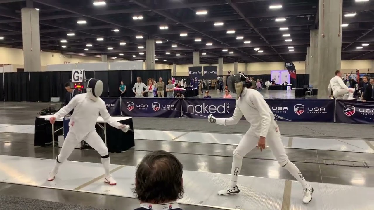 Summer Nationals 2023 SME - L32 - Sergey Bida FIE v Ayush Shah USA (Angle 1)