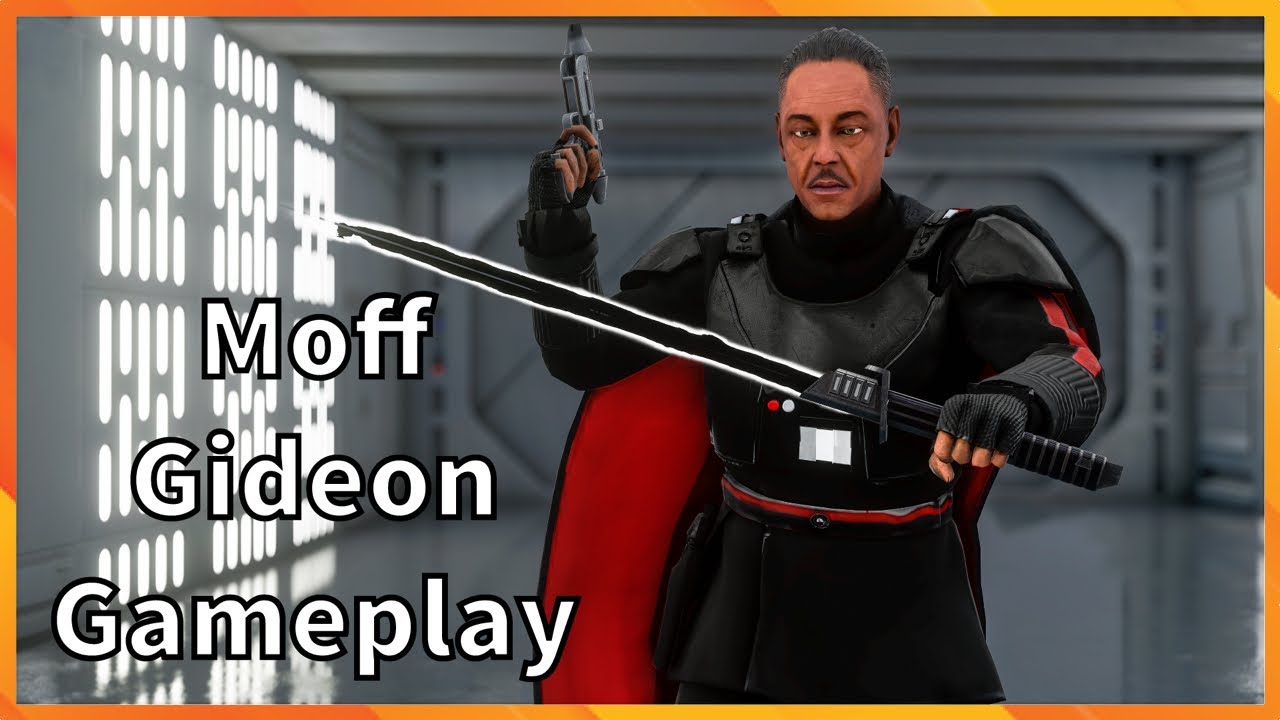 Moff Gideon Gameplay Star Wars Battlefront 2