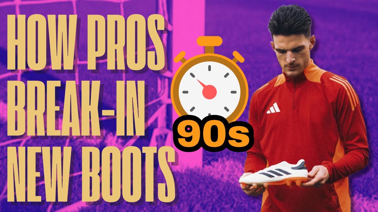 How to Break In Method For Football Boots in 90 Seconds