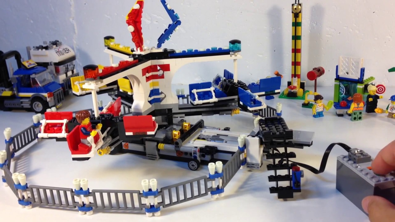 Fairground Mixer LEGO City Creator 10244 review with Power Functions!