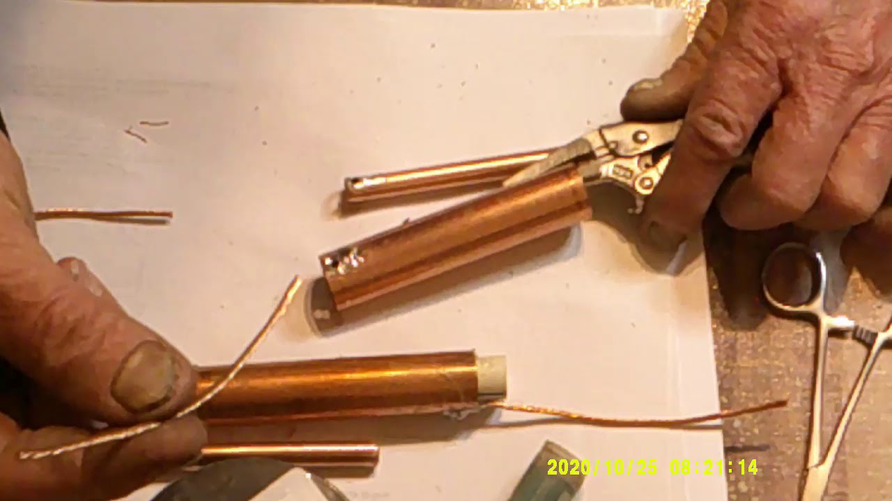Lets build a trap cap (Capacitor) #3