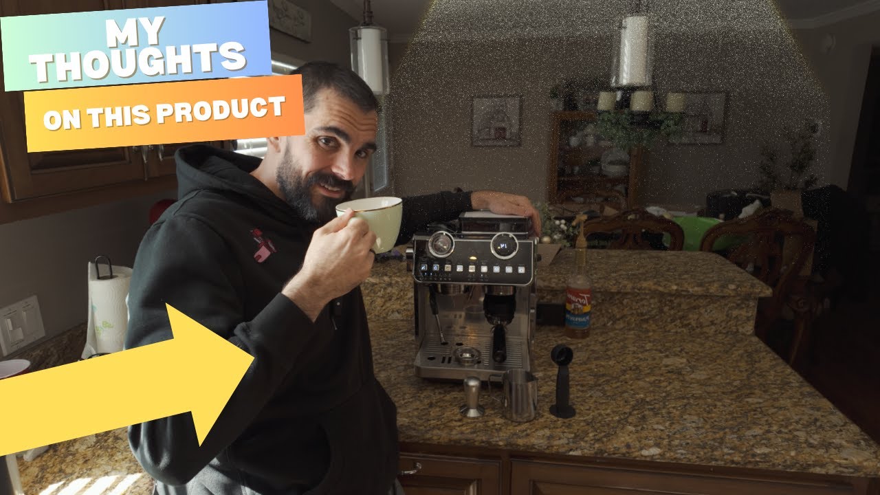 QJA Espresso Machine with Grinder 20 Bar Review: Caf&eacute; Quality at Home Beginner friendly?