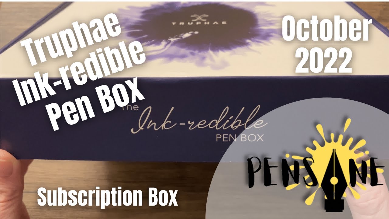 Fountain Pen & Ink Unboxing | Truphae Inkmeister Subscription Box | October 2022 @Truphae