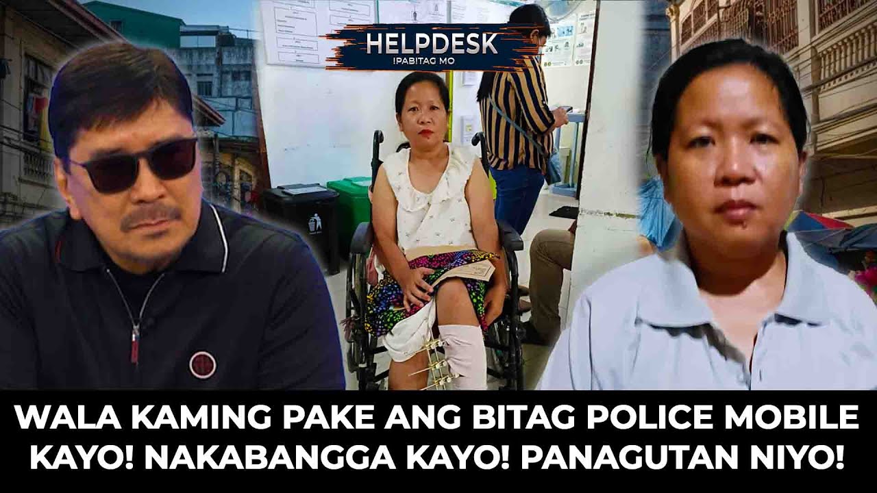 Wala Pake ang BITAG kung Police Mobile kayo! Nakabangga kayo! Panagutan Niyo!
