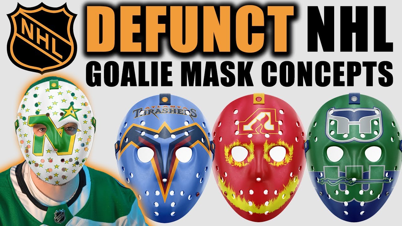 Defunct NHL Goalie Mask Concepts!