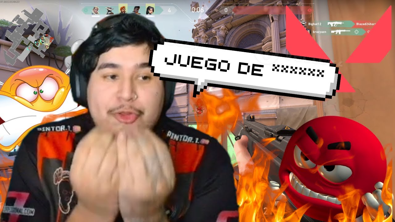 EZEWKIEL PRUEBA VALORANT POR PRIMERA VEZ Y SE TILTEA EN DIRECTO. (COMPLETO)