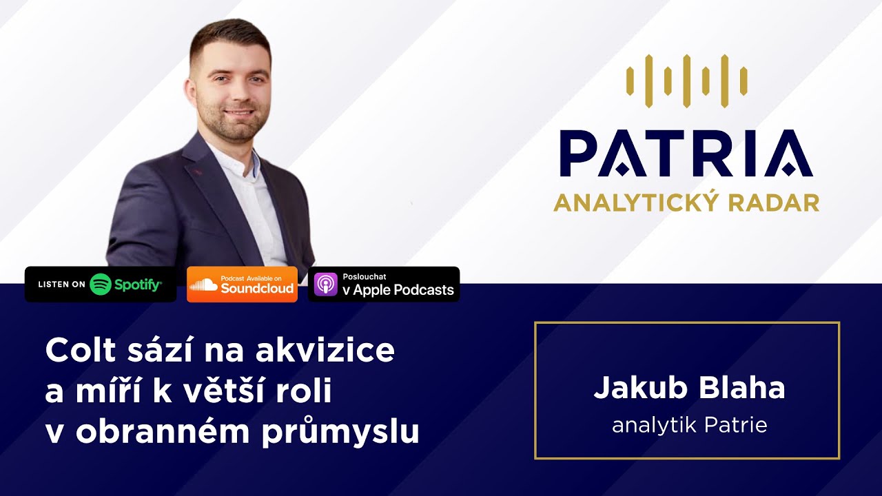 Analytický radar: Colt sází na akvizice a míří k větší roli v obranném průmyslu