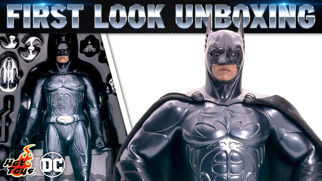 Hot Toys Batman Forever Sonar Suit Figure Unboxing | First Look