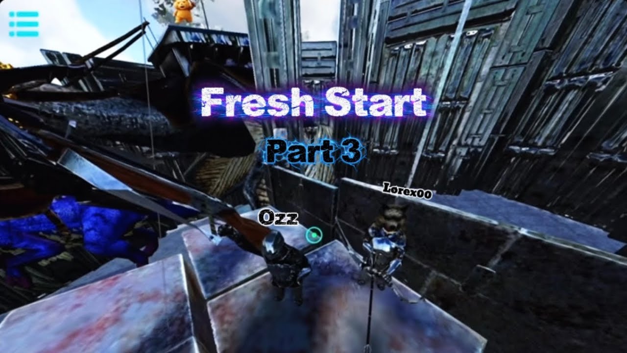 Fresh Start Volcano Base (Part 3) #arkmobile 