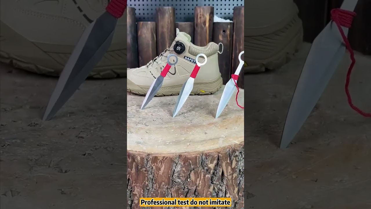 Safety shoe function test...#safetyshoes #safety #shorts #shoes #workshoes #amazing
