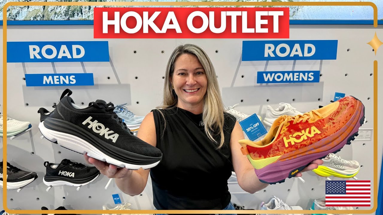 ACHADOS INCRÍVEIS na HOKA OUTLET em ORLANDO: TÊNIS para CORRIDA, CAMINHADA e TRILHA!