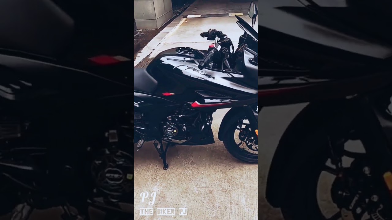 Black Beast 🔥 #shorts #pulsarf250 #bajajpulsar #trending