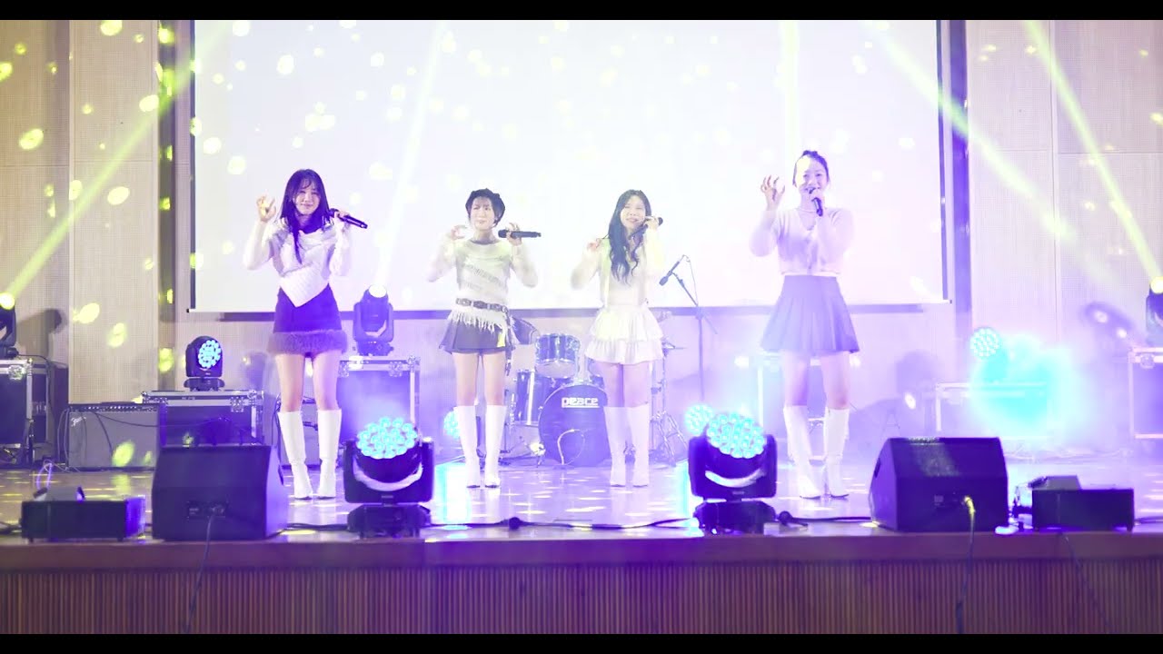 파스텔걸스 #몰아보기 PASTEL GIRLS 미스트롯2 올하트 제물포고등학교춘추관 웃터골예술제 직캠 fancam 251224 1연결된 클립 1