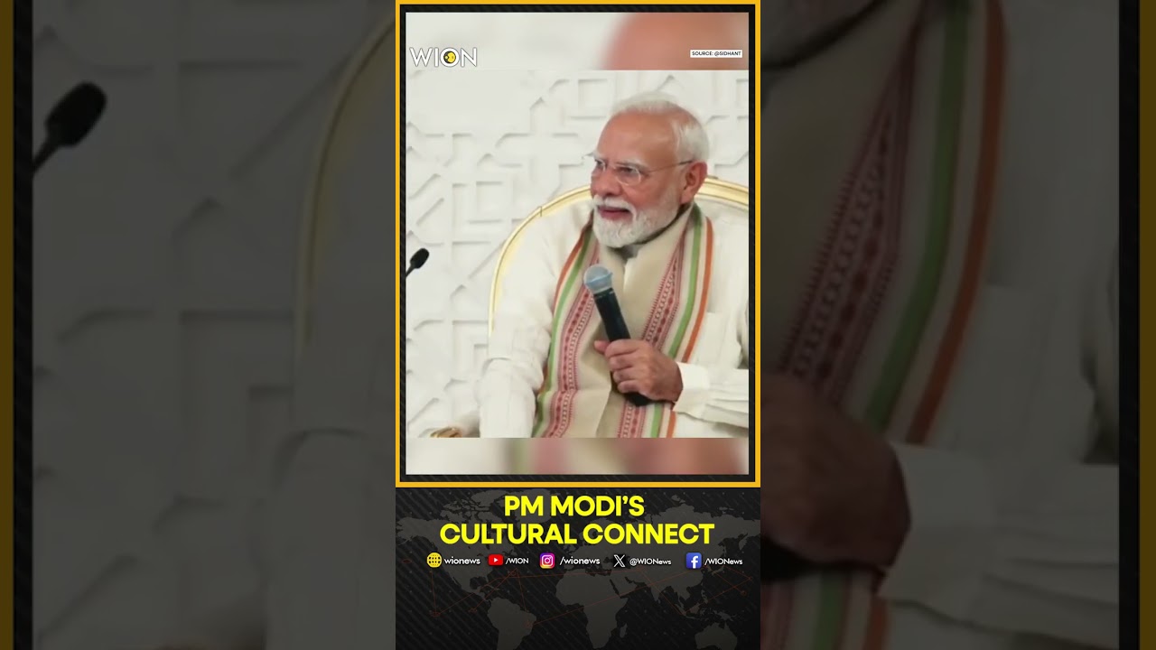 PM Modi Discusses Mahabharat, Ramayan, Yoga & Tamil Literature With Tashkent Students | Shorts