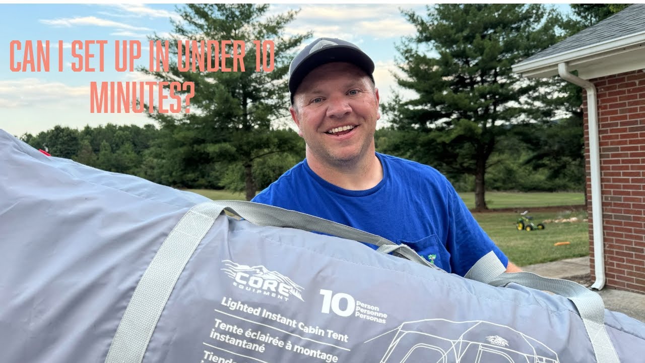 Core 10 Person Tent from Costco Review and Assembly