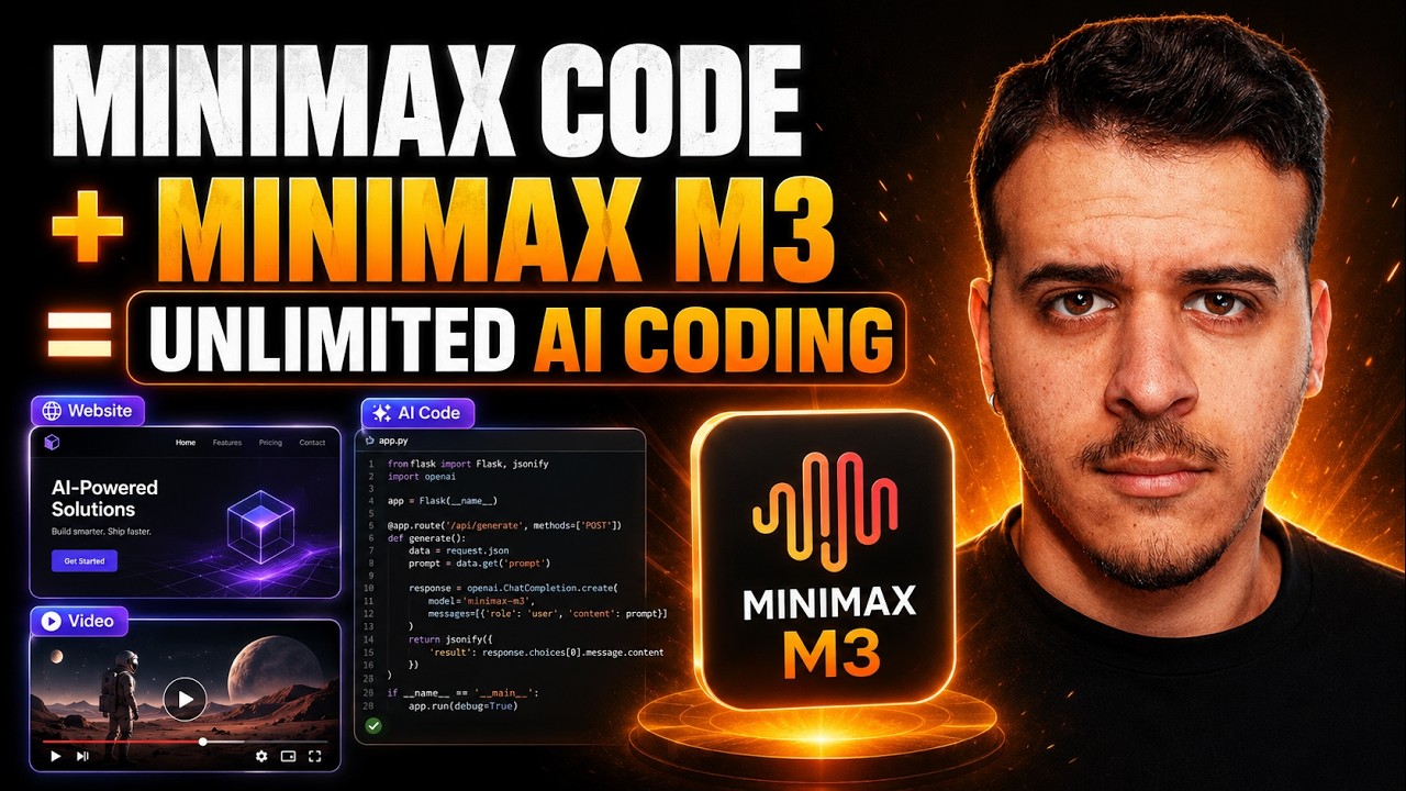 MiniMax Code + MiniMax M3 = NIEOGRANICZONE kodowanie AI
