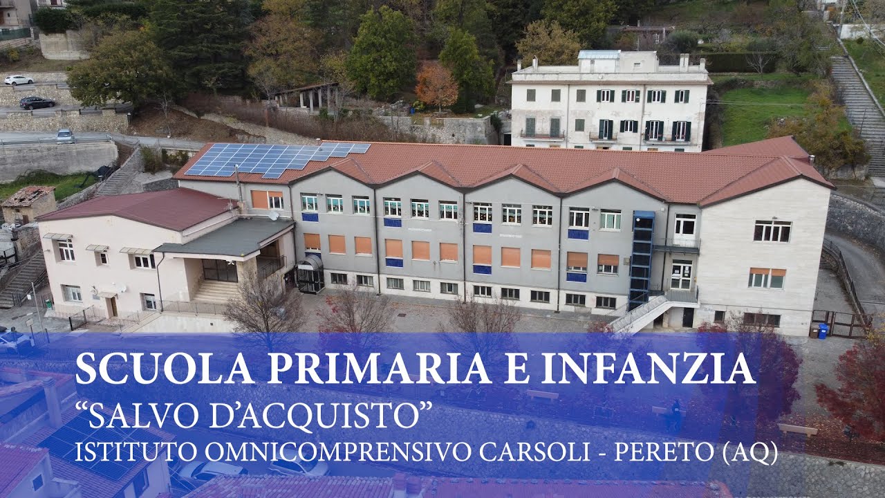 Scuola Infanzia e Primaria Pereto AQ - Istituto Omnicomprensivo Carsoli