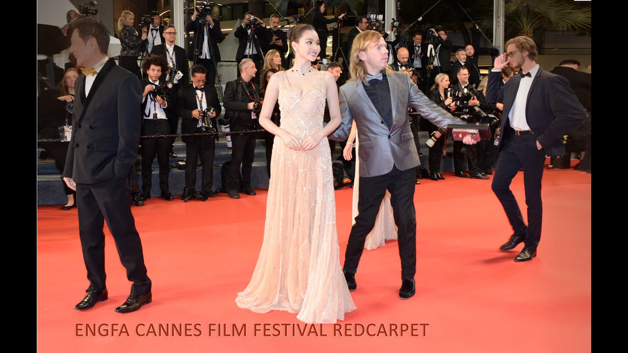 Engfa & international talents wearing Christophe Guillarmé during Cannes Film Festival