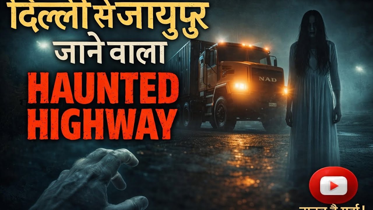 दिल्ली-जयपुर हाईवे की सच्ची हॉरर स्टोरी: ट्रक ड्राइवर और लाल  साड़ी वाली आत्मा |Truck Horror Story 