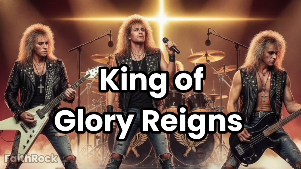 King of Glory Reigns | 90s Christian Hair Metal Rock Anthem