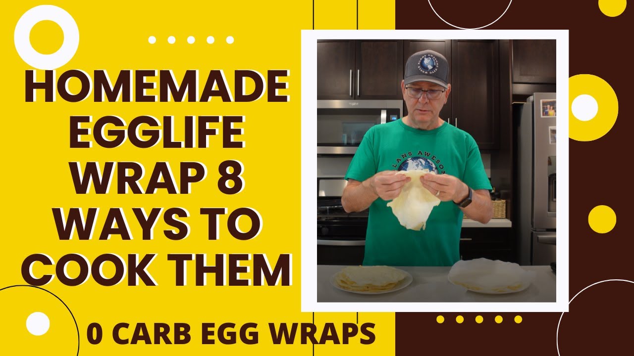 Homemade Egg life wrap trial / 8 different egglife wrap recipes / which us the best?