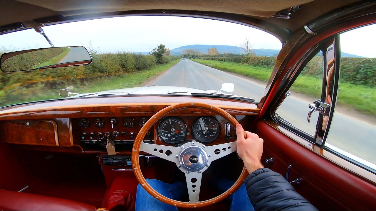 1968 Daimler 250 2.5 V8 Manual - POV Test Drive & Walkaround | £40,000 Restoration & 1 Owner