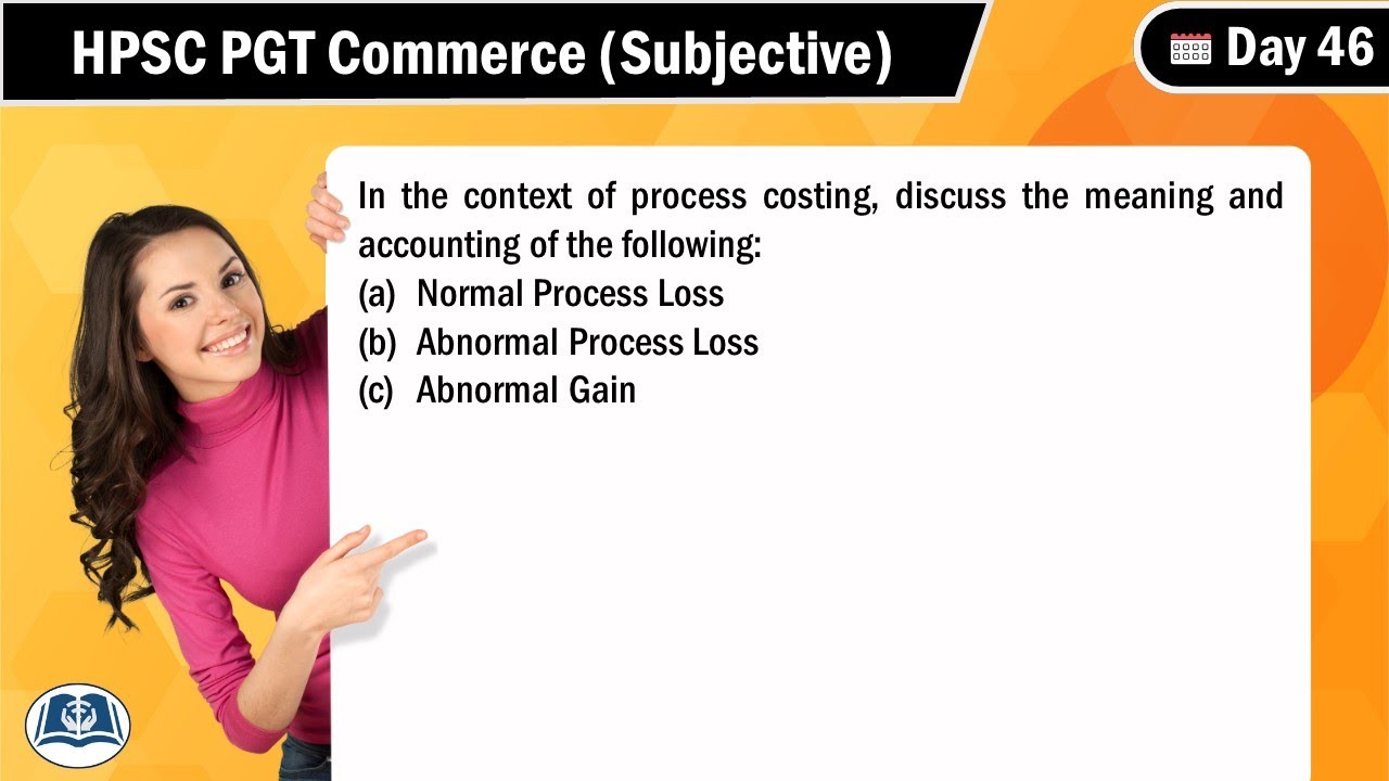 HPSC PGT Commerce | Answer Writing Practice | Subjective Paper | Day 46