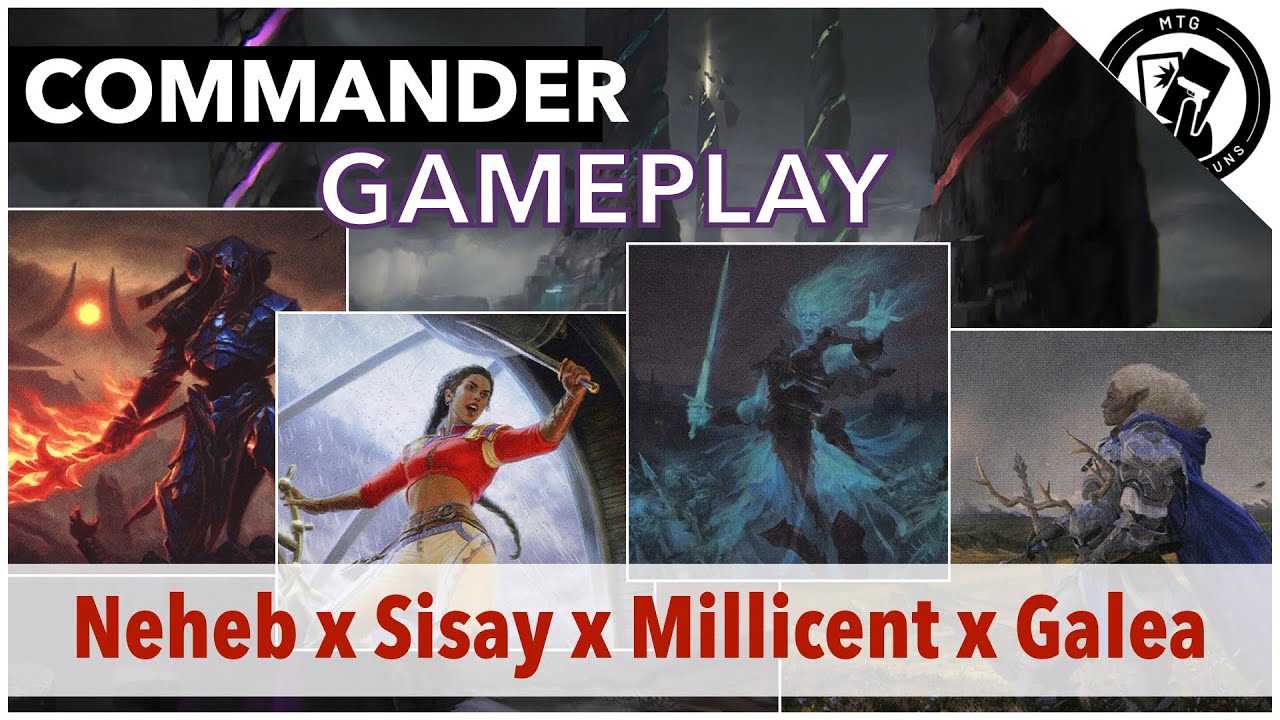 Special +300 subs Thank You Gameplay Video! Neheb x Millicent x Sisay x Galea | Casual EDH Game