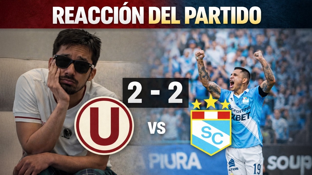 DE LA ILUSIÓN A LA BRONCA… UNIVERSITARIO 2-2 CRISTAL | REACCIÓN