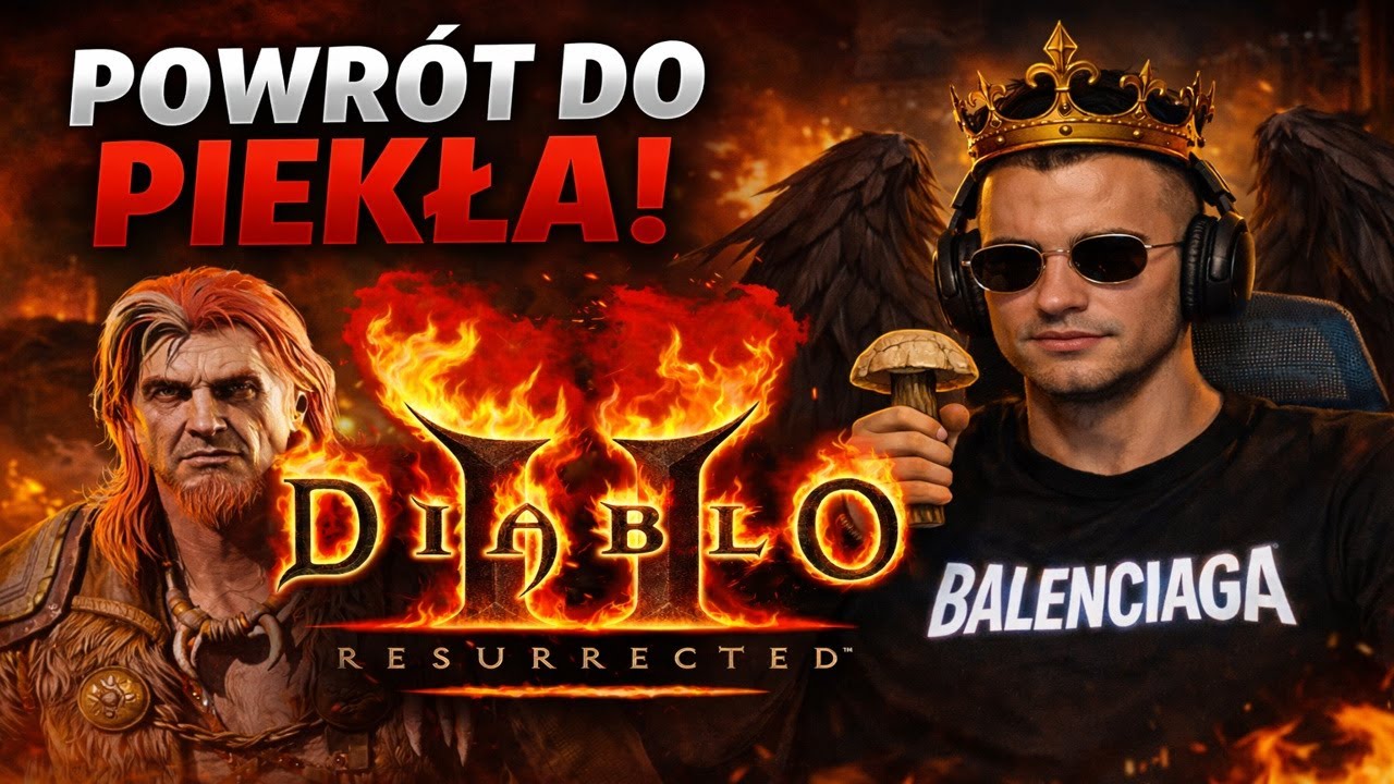 Diablo II: Resurrected Przygody Druida na HC SSF Dzień 1