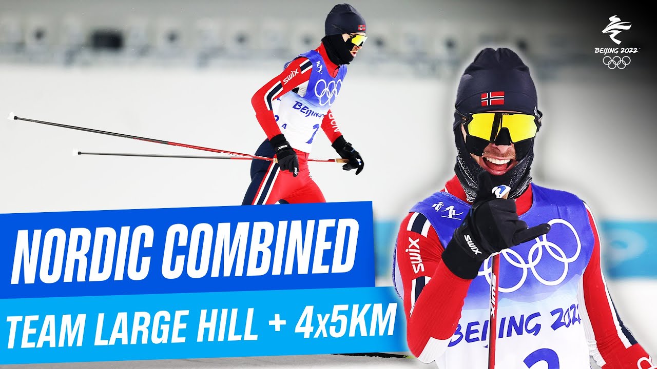 Nordic Combined - Men's Team Large Hill + 4x5km | Full Replay | #Beijing2022