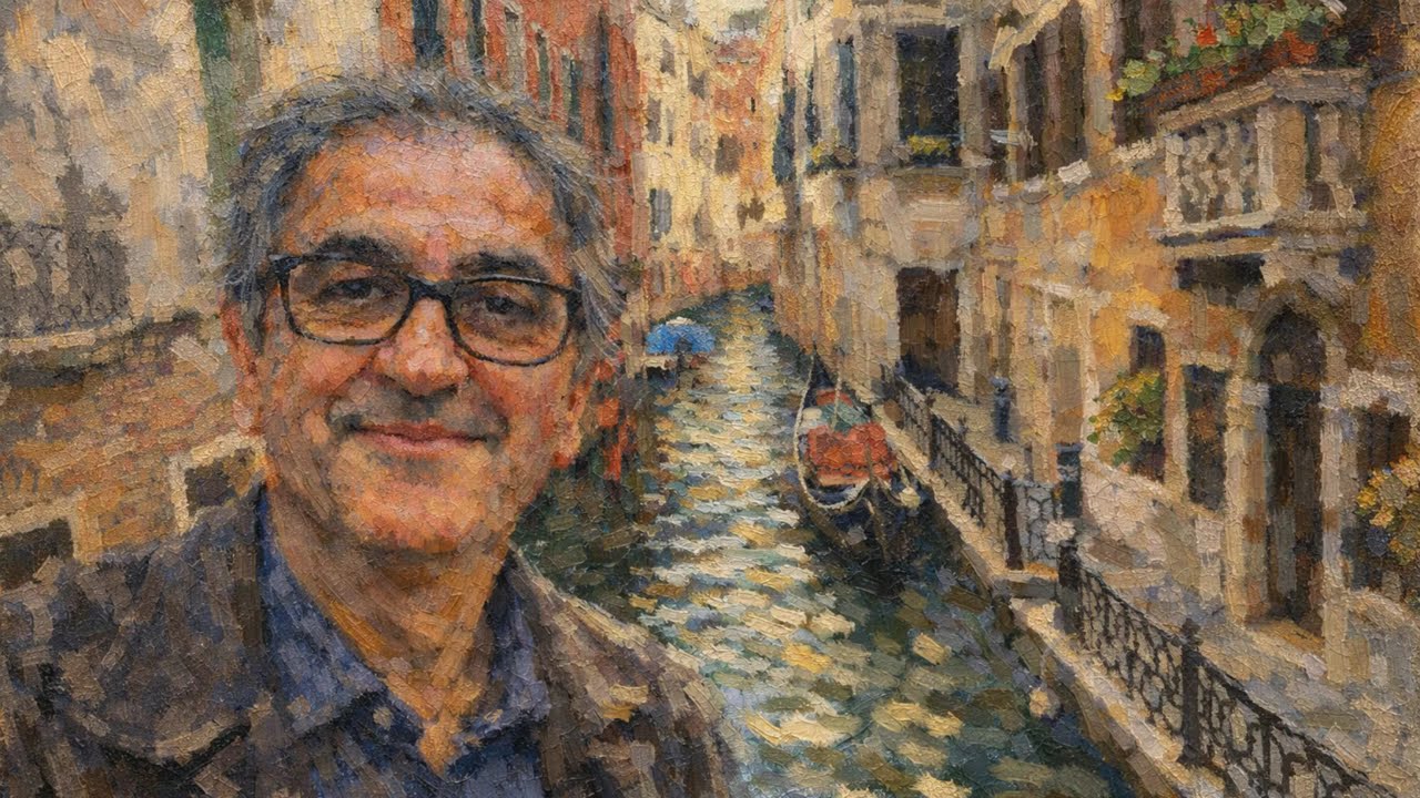 Venice, Italy. Four Seasons Paintings.