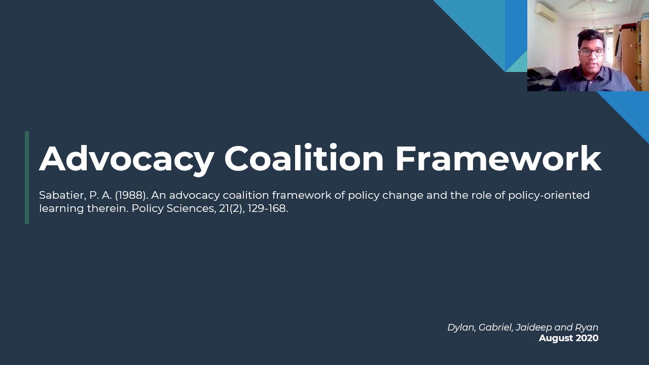 Advocacy Coalition Framework- A case study on the LGBT+ movement in the United States of America