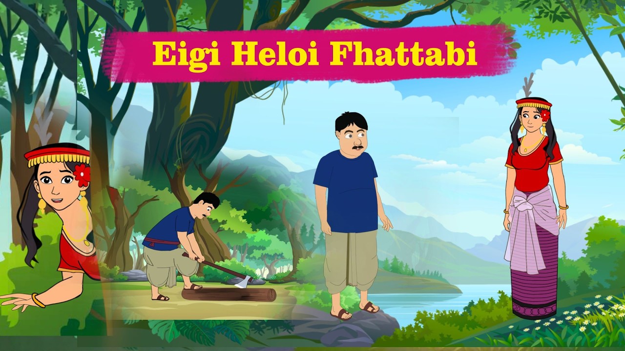 Eigi Helloi Fhattabi || Cartoon Folktale Story || Please Support