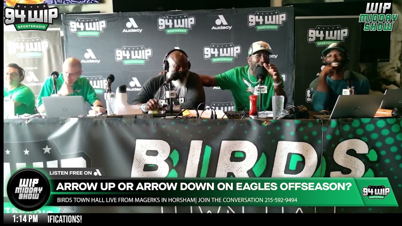 A.J. Brown Debate Between Former Eagles Players Gets Heated | 94WIP