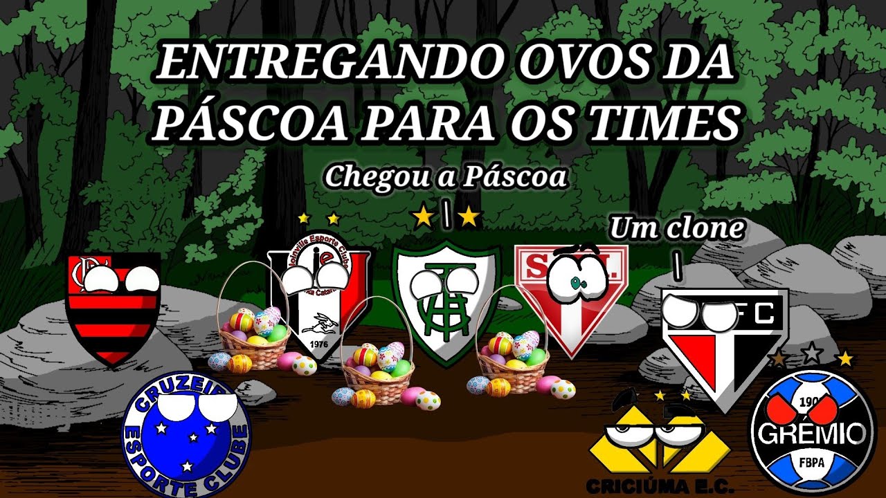 Entregando Ovos da Páscoa para os times | Especial da Páscoa 2024
