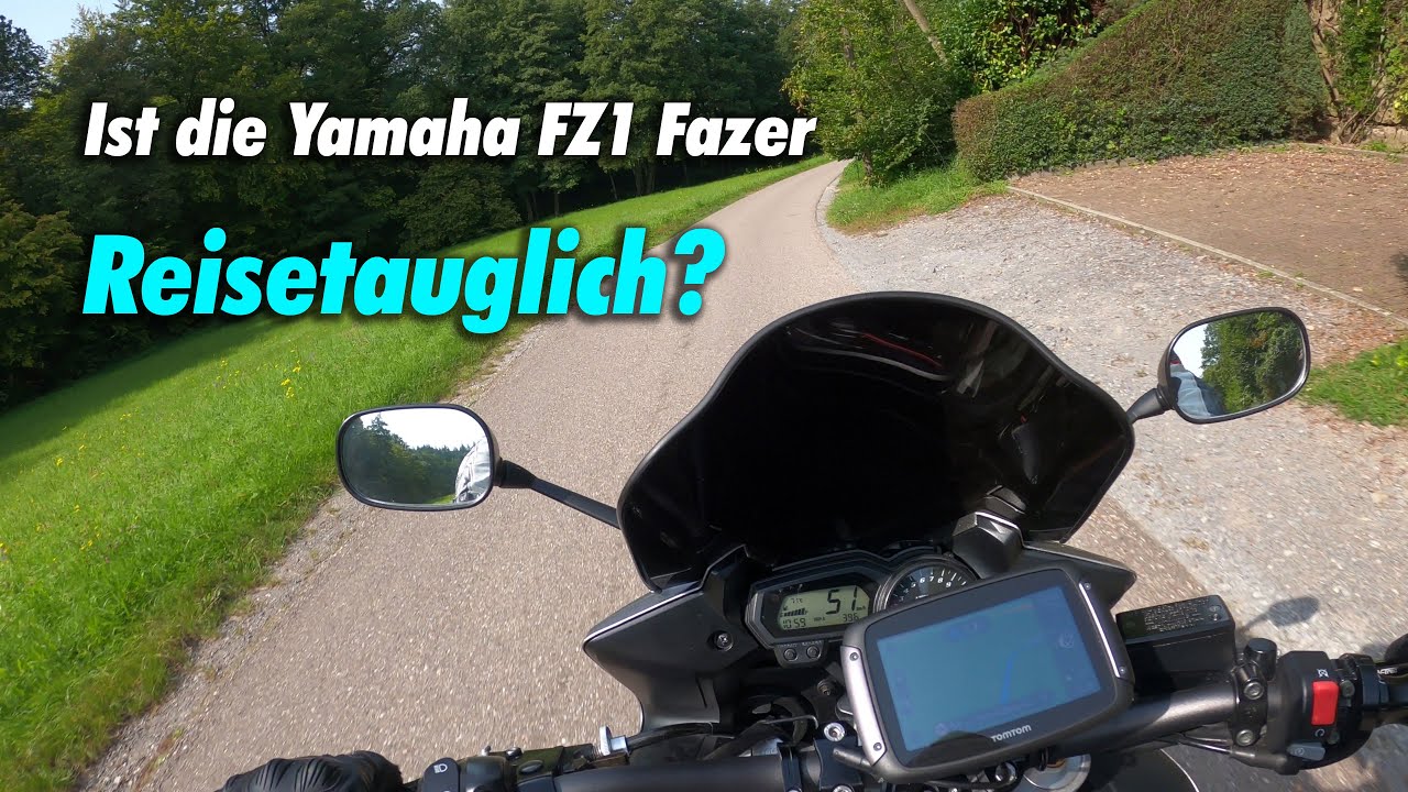 Ist die Yamaha FZ1 Fazer reisetauglich? Erfahrungsbericht