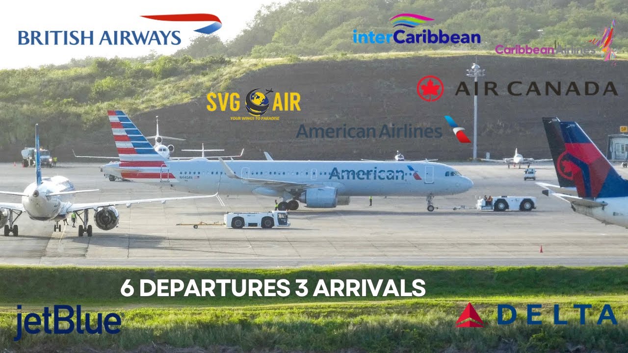 6 DEPARTUES 3 ARRIVALS!