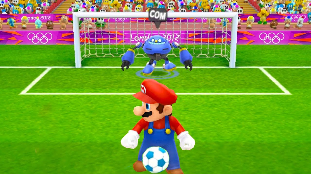 【Mario & Sonic at the London 2012 Olympic Games】 Football Team Mario , Bowser , Vector , Donkey Kong