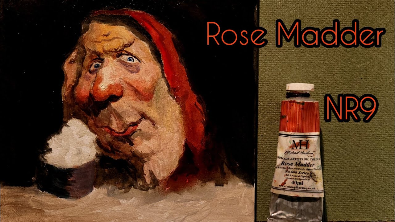 Обзор масляных красок.RoseMadder подлинная#маслянаяживопись #урокиживописи #масляныекраски #живопись