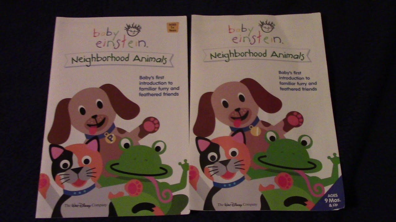 Baby Dolittle's Neighborhood Animals 2003-2004 DVD Comparison