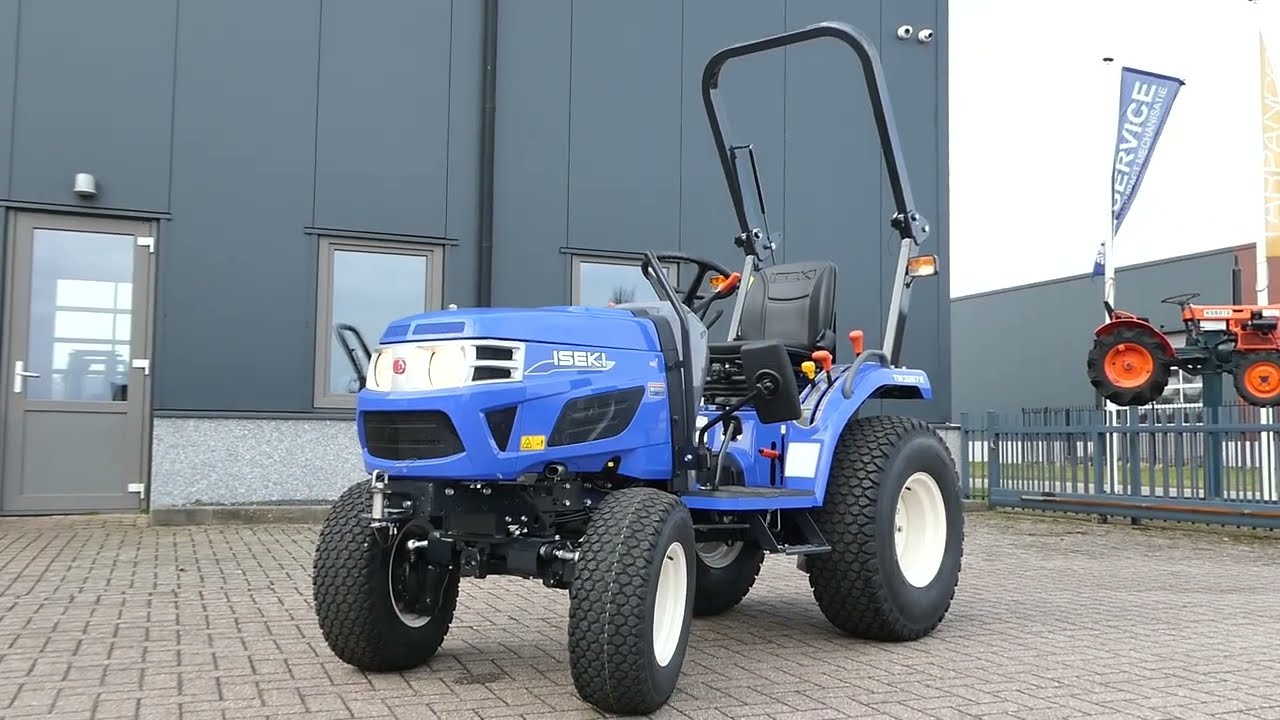 Iseki TM3267E 4wd / 00001 Draaiuren / Brede Gazonbanden