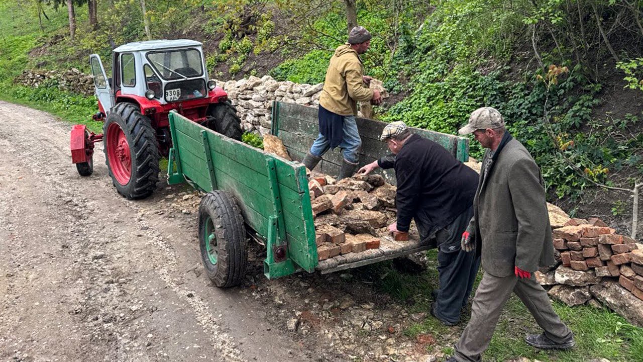 Life In A Mountain Village, Working In The Fields And Caring For Animals