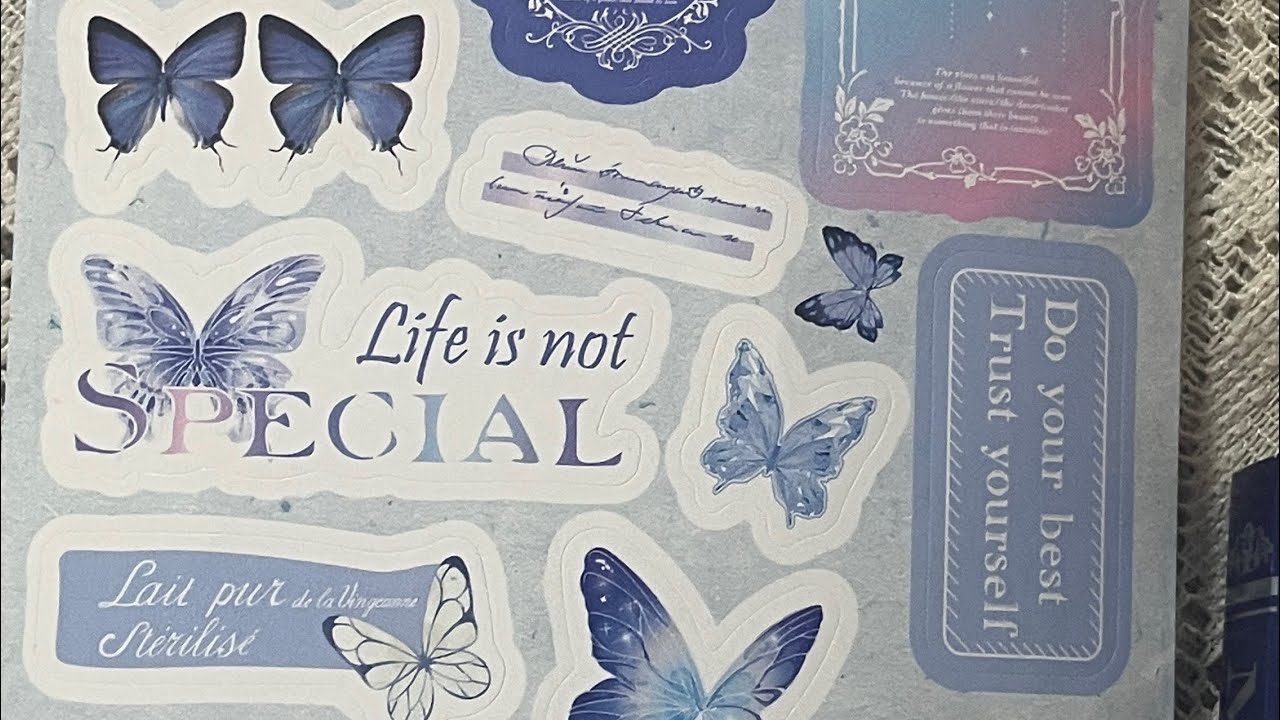 ￼ My blue scrapbook.   ￼🩵🩵